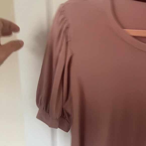 Boden Dusty Pink Short Sleeve Blouse - Picture 3 of 4